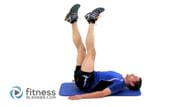 Scissor abs are an effective exercise that target the core muscles (FitnessBlender/Youtube)